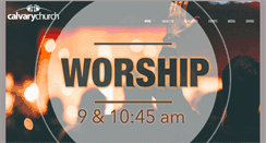 Desktop Screenshot of calvary.tv