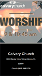 Mobile Screenshot of calvary.tv