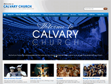 Tablet Screenshot of calvary.org.my