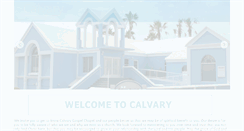 Desktop Screenshot of calvary.bm